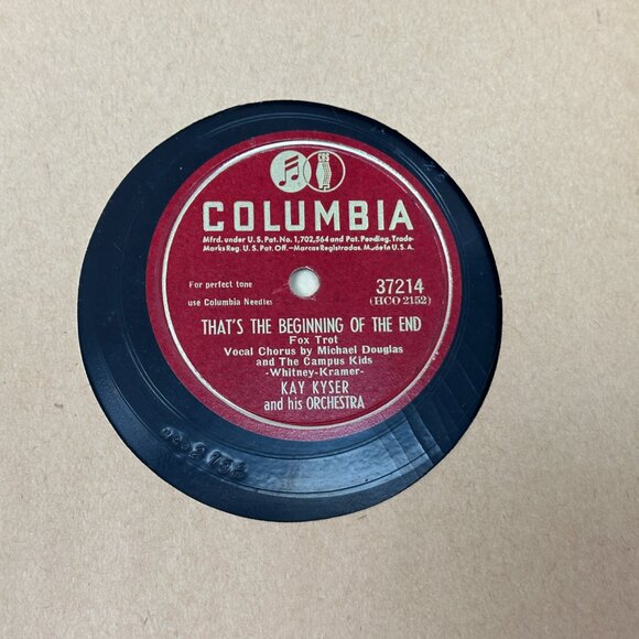 Vintage 78 RPM Record Album Book w/ 10 Shellac Discs Red Embossed VG ENGLISH - Picture 13 of 13